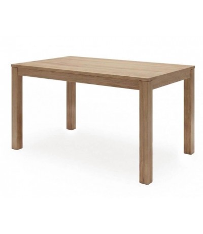 Mesa comedor pequeña extensible roble natural contemporánea