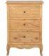 Sinfonier madera maciza de mindi natural estilo boho clásico 1