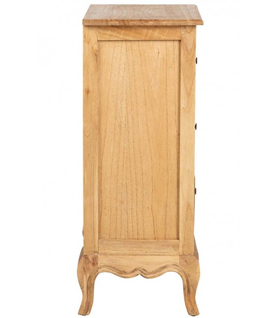 Sinfonier madera maciza de mindi natural estilo boho clásico 2