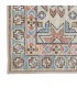 Alfombra rectangular grande oriental vintage beige multicolor 2