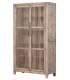 Armario alacena madera maciza de pino natural estilo boho