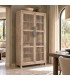 Armario alacena madera maciza de pino natural estilo boho Mdmhogar