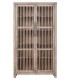 Armario alacena madera maciza de pino natural estilo boho 1
