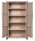 Armario alacena madera maciza de pino natural estilo boho 2