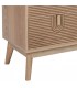 Cómoda pequeña madera natural dorado estilo art decó 6