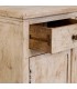 Aparador de madera maciza de mango beige decapado estilo boho 5