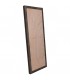 Espejo vestidor grande de madera nogal oscuro estilo rústico vintage 6
