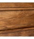 Cómoda pequeña de madera de mango en nogal medio estilo contemporáneo 5