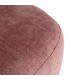 Butaca descalzadora giratoria pequeña de terciopelo rosa  5