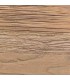 Aparador boho de madera maciza de olmo natural con puertas y cajones 7