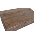 Mesa de centro arcón de madera de teca reciclada de estilo colonial 2