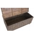 Mesa de centro arcón de madera de teca reciclada de estilo colonial 3