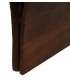 Mesa de centro de madera de acacia nogal oscuro estilo contemporáneo 3