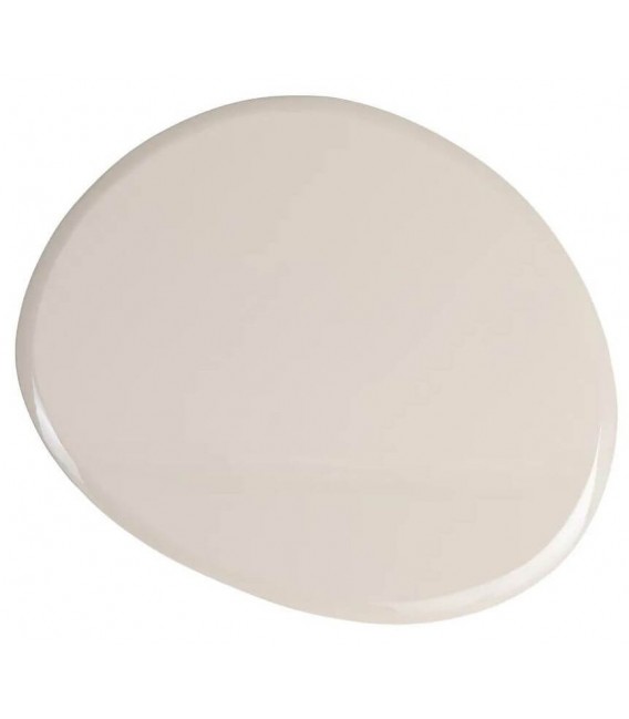 Mesa de centro contemporánea lacada en beige satinado con base curva 5