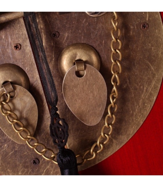 CONSOLA 2 PUERTAS Y 6 CAJONES ROJO 