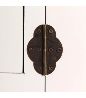 CONSOLA 2 PUERTAS Y 6 CAJONES BLANCO 