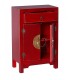 MESITA 2 PUERTAS Y 1 CAJÓN ROJO