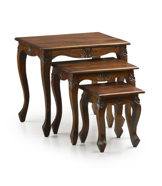 Mesa Auxiliar set 3 piezas Classic