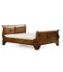 Cama Victoriana de Madera Maciza de Caoba Mdmhogar1