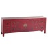 MUEBLE 8 CAJONES ROJO LACRE MADERA 