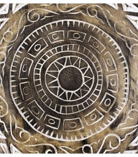 FIGURA DECORATIVA MADERA SOL