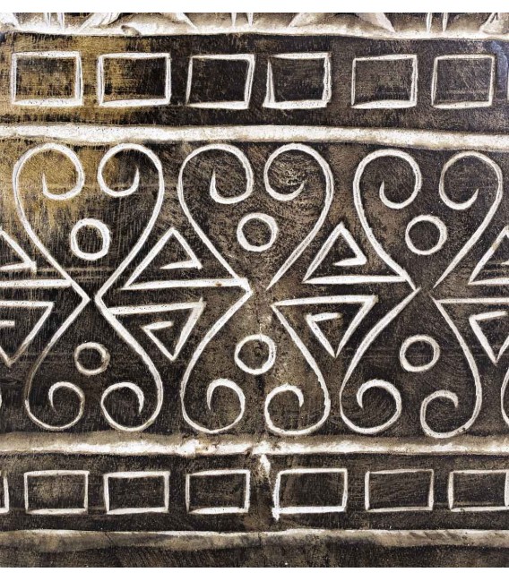 FIGURA DECORATIVA MADERA SOL