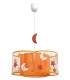 LÁMPARA DE TECHO UNIVERSO NARANJA