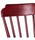 SILLA METAL EAST ROJA