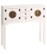 CONSOLA 4 PUERTAS Y 3 CAJONES BLANCO 