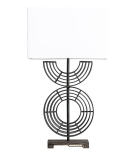 LÁMPARA DE SOBREMESA METAL