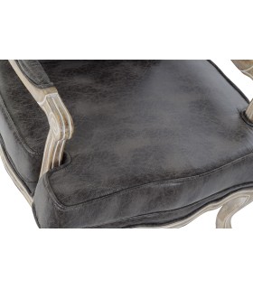SILLÓN RUBBERWOOD DESGASTADO