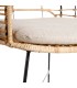 SILLA FIBRA NATURAL Y METAL HIPI