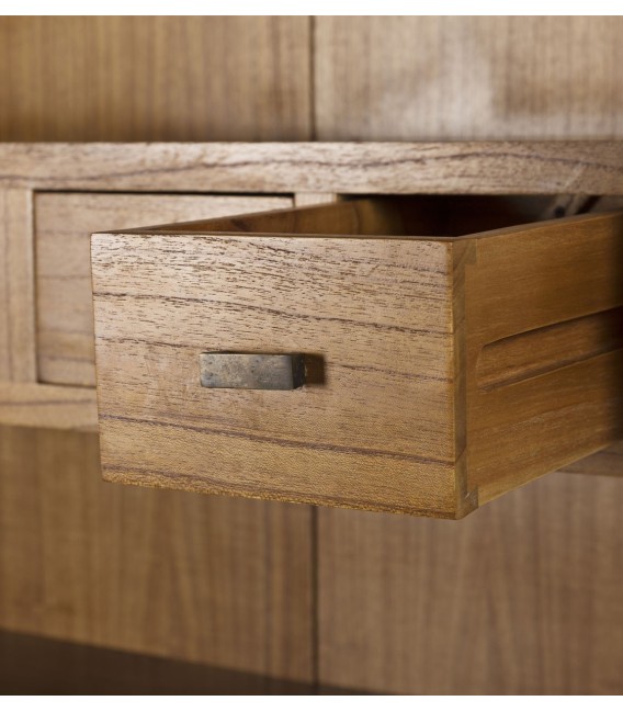 VITRINA MADHU 8 CAJONES 2 PUERTAS 