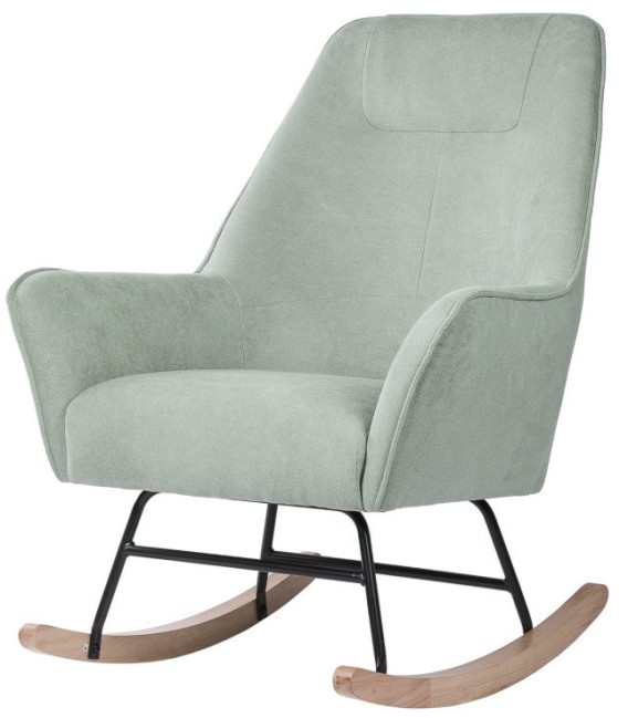 SILLÓN DE LACTANCIA MECEDORA COPENHAGEN VERDE 