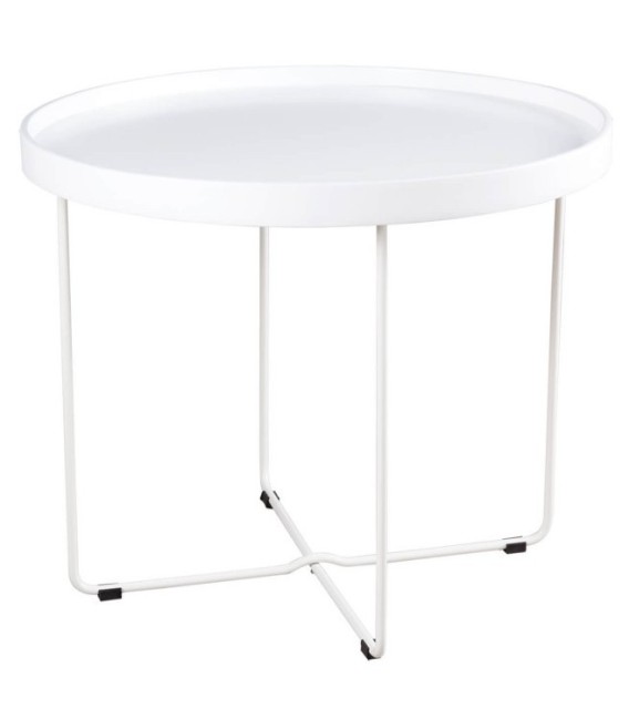 MESA AUXILIAR DAVE BLANCO 