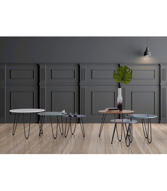 SET MESAS DE CENTRO FABIO 