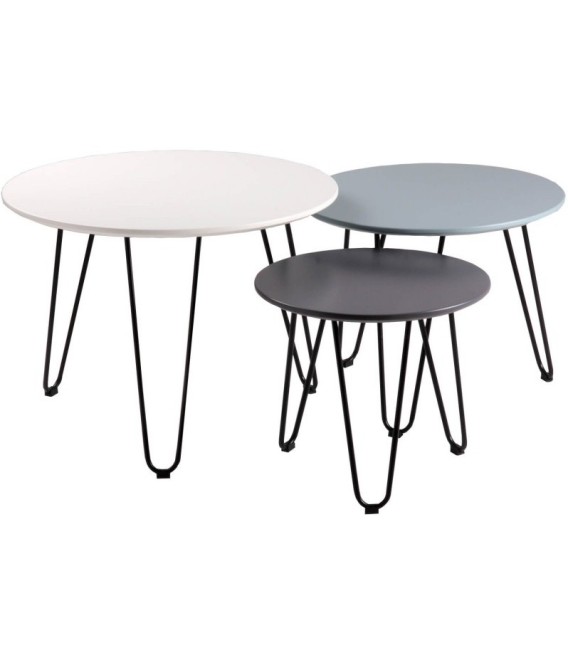 SET MESAS DE CENTRO FABIO 