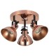 FOCO 3 LUCES ARABIGA COBRE