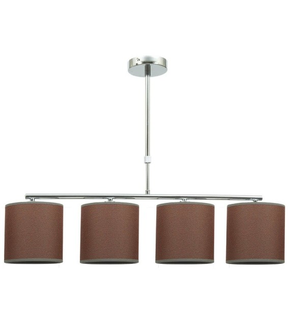 LÁMPARA DE TECHO CALDERO 4 LUCES 