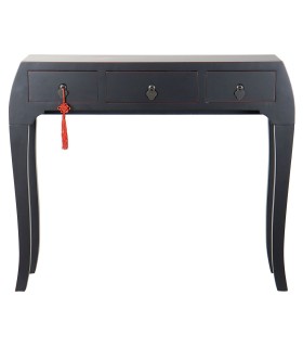 CONSOLA CURVA TOKIO NEGRA 