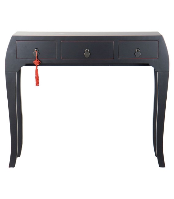 CONSOLA CURVA TOKIO NEGRA 