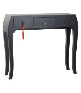 CONSOLA CURVA TOKIO NEGRA 