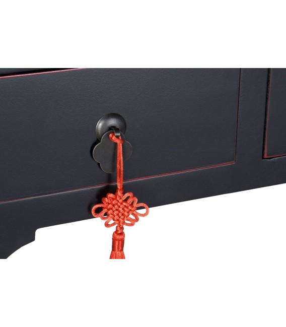 CONSOLA CURVA TOKIO NEGRA 