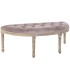 BANCO PIE DE CAMA WOOD CAPITONÉ ROSA PALO