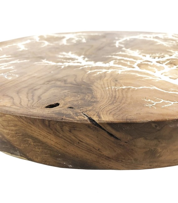 TABLA MADERA TEKA  RADIUM BLANCA COLGAR 