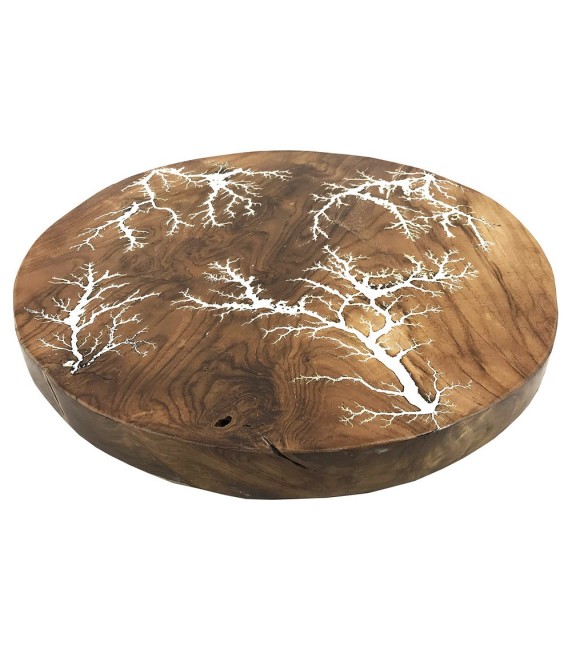 TABLA MADERA TEKA  RADIUM BLANCA COLGAR 