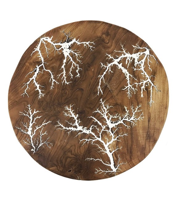 TABLA MADERA TEKA  RADIUM BLANCA COLGAR 