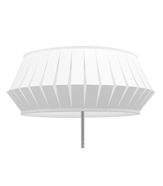 LÁMPARA DE PIE ESPIRAL BLANCA 