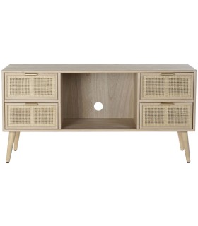 MUEBLE DE TV MADERA Y RELILLA OLGA 