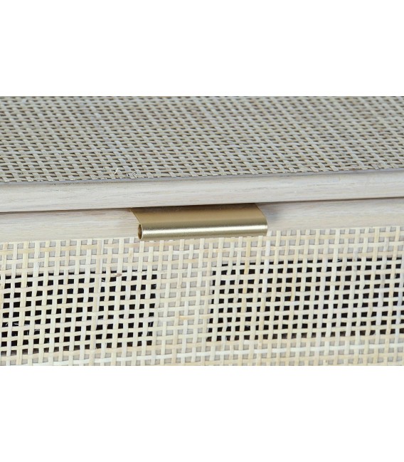 CONSOLA MADERA Y REJILLA OLGA